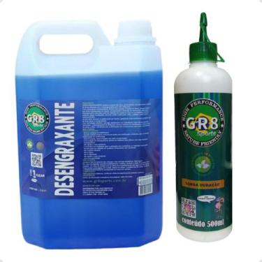 Imagem de Limpador Desengraxante 5l Gr8lub 500ml Bicicleta - Gr8Sports