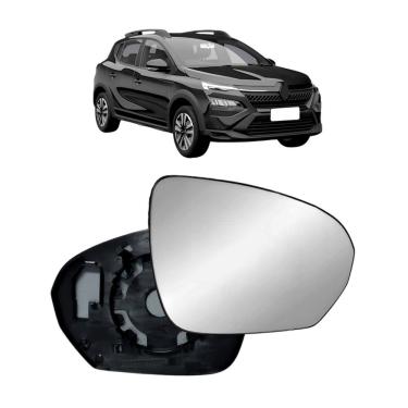 Imagem de Lente Base Retrovisor Para Renault Kardian Passageiro