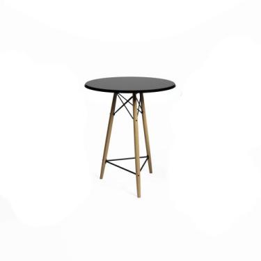 Imagem de Bistrô Eames Barcelona Tampo Preto 60 cm - House Design