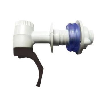 Imagem de Torneira Branca/Preta Filtro De Barro Purificador Bebedouro - Gama