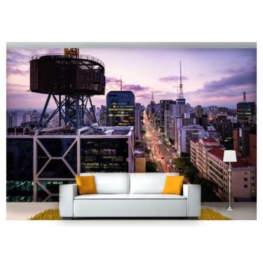 Imagem de Papel De Parede Cidade São Paulo Paulista 3D 6M² Ncd224 - Você Decora