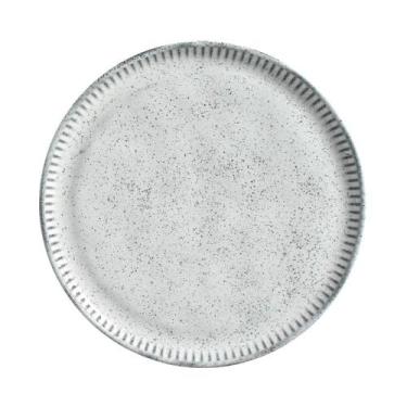 Imagem de Conjunto com 6 Pratos de Sobremesa Linhas Echo Ø21,5cm - Porto Brasil 