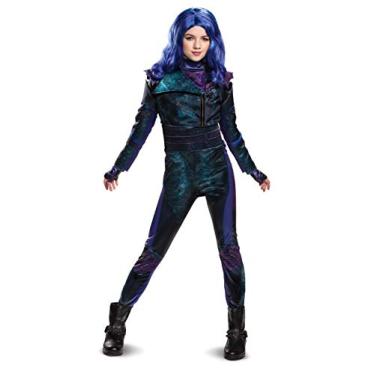 Imagem de Disguise Disney Mal Descendants 3 Deluxe Girls' Costume, Purple, Medium (7-8)