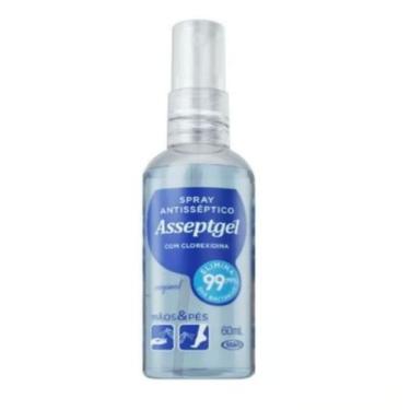 Imagem de Spray antisseptico asseptgel clorexidina original 60ml - START