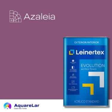 Imagem de Evolution Acrílico Leinertex Fosco 18L, AZALEIA