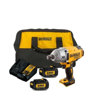 Imagem de Chave De Impacto 3/4 2 Baterias 20v 3ah Dcf897 Dewalt Bolsa