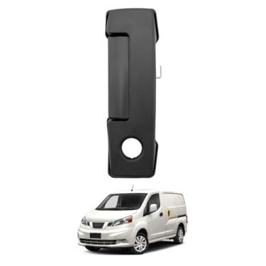 Imagem de Maçaneta de porta deslizante para motorista, compatível com Nissan NV200 2013-2021, Chevy City Express 2015-2018, lado esquerdo traseiro externo com fechadura, substituição # 826073LM0B 157619, peça
