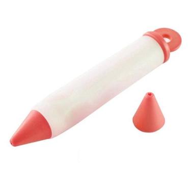 Imagem de Caneta Decoradora Alimentos Confeitaria Em Silicone 4 Bicos - Western 
