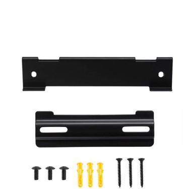 Imagem de Suporte parede p/ barra de som Bose Solo 5, preto c/ parafusos e âncor