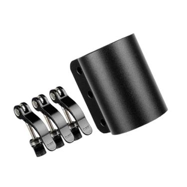 Imagem de menolana Grampo de travamento de clipe dobrável para scooter Acessórios de fixação de trava dobrável fáceis de instalar Ferramentas para adultos ao ar livre, Preto