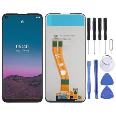 Imagem de tela Tela LCD e Montagem completa do digitalizador para Nokia 5.4 TA-1333 TA-1340 TA-1337 TA-1328 TA-1325 (preto) substituição da tela