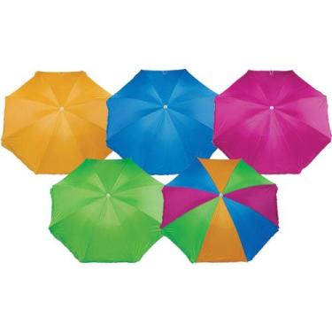 Imagem de Guarda-sol Poliéster com Silver Coating 180cm Cabo de Aço 3545 Mor Sor