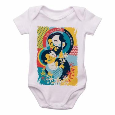 Imagem de body nenê criança roupa bebê São José - Empório Dutra, M   ( 2-4 Meses
