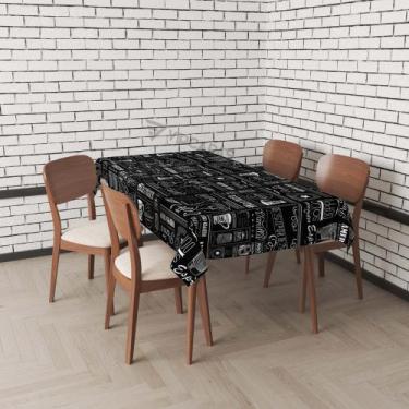Imagem de Toalha De Mesa Retangular Impermeavel Termica 6 Lugares - Vip Capas, R