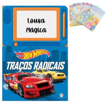 Imagem de Lousa Mágica com Livro - Hot Wheels - Papelaria Anchieta