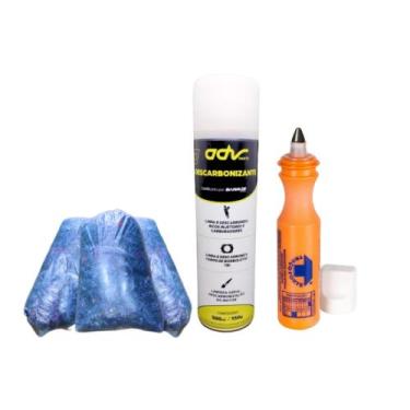 Imagem de Estopa de Mista Azul 2Kg, Marcador Industrial  & Descarbonizante Advan