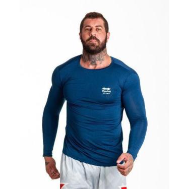 Imagem de Camisa Térmica Segunda Pele Proteção Solar UV +50 Mista Rash Guard - D