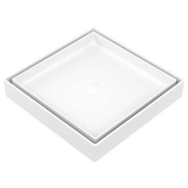 Imagem de Ralo Oculto Invisivel 15 x 15cm Seca Piso e Porcelanato Várias Cores -