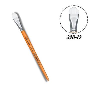 Imagem de Pincel Condor 326-12 Língua de Gato Sintético Cabo Curto