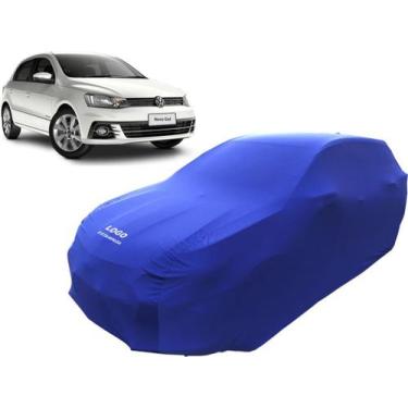 Imagem de Capa De Tecido Cor Azul Alta Proteção Carro Vw Gol G5 A G8 - Mz, Azul