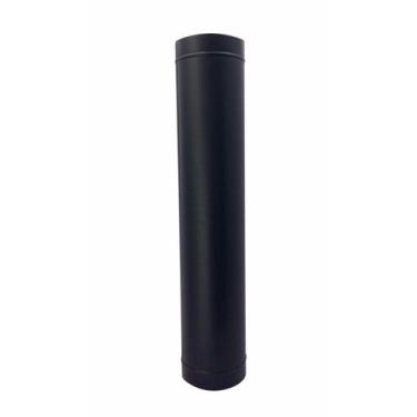 Imagem de Duto preto para chaminé de 130 mm de diâmetro com 60 cm de altura - Ga