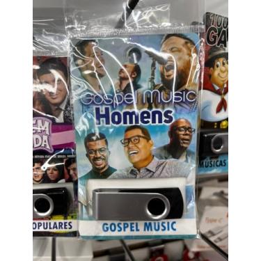 Imagem de pen drive com musicas gravadas diversas pendrive gravado generos gospel music homens