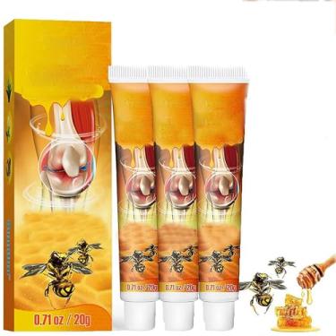 Imagem de TPTAL 3 peças Beevenom New Bee Venom Professional gel, creme de veneno de abelha novo, própolis gel profissional creme para juntas de pescoço, joelho, ombro, cintura, perna