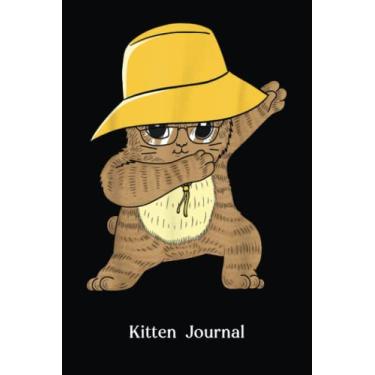 Imagem de Kitten Journal: Dabbing Cat - Funny Dab Dance Cat Lover Kitten Fan Animals Lovers Diary | Kitten Notebook | Blank Lined Notebook Journal: For Boys ... Her, (Cat Journal, 120 Lined Pages, 6" X 9")