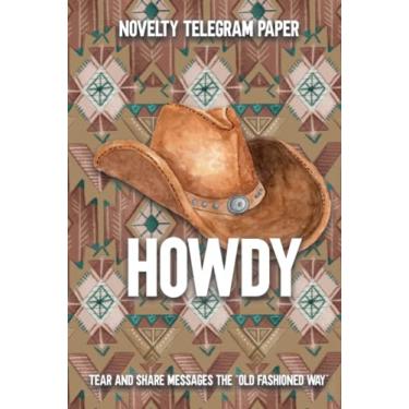 Imagem de Howdy - Novelty Telegram Paper: Tear and Share Messages the "Old Fashioned Way"