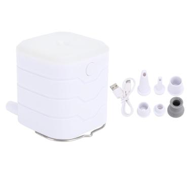 Imagem de Bomba de Ar Elétrica para Infláveis ​​com Luz, Bomba de Ar de Preenchimento Rápido Portátil e Bombas de Deflator para Acampamento Ao Ar Livre, Camas de Colchão de Ar Portáteis,