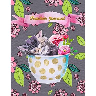 Imagem de Teacher Plan Book: Teacher Companion Journal: Includes calendar, To Do, lesson planner, Schedule, Student Behavior Notes, Bullet and Graph Pages, Staff Meeting Notes, Department Collaboration.