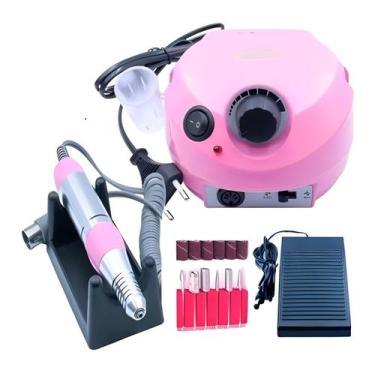 Imagem de Lixadeira Motor Unhas 45.000 Rpm Nail Bivolt Porquinho - Vijoli