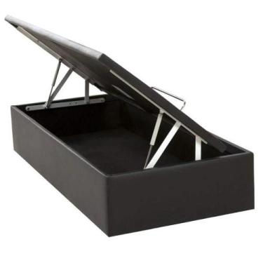 Imagem de Cama Box Baú Solteiro Especial Blindada 78x188x40cm - Master Box Colch