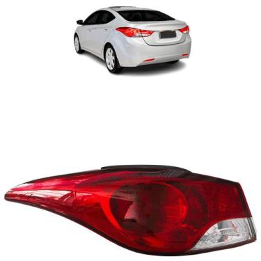 Imagem de Lanterna Traseira Elantra 2011 A 2013 Bicolor Canto - Automotive Impor