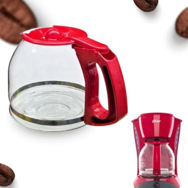 Imagem de Jarra Compatível para Cafeteira Oster Red Cuisine - Vermelha