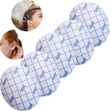 Imagem de Kit 5 Protetor Adesivo Ouvido Agua Impermeável Adulto - Protetor Ouvid