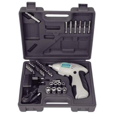 Imagem de Parafusadeira Tramontina 46 Peças Para Uso Doméstico A Bateria Ni-cd 4