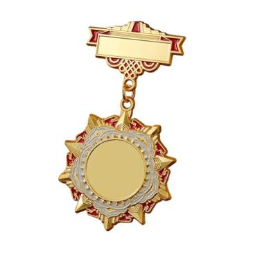 Imagem de oshhni Blank Award Medals Winner Awards Decor Decor Presente Troféu de participação do Prêmio Metal para torneios Eventos de esportes de futebol, Style B