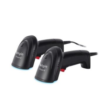 Imagem de Kit Leitor de Código de Barras Elgin Flash 1D USB - 2 Und