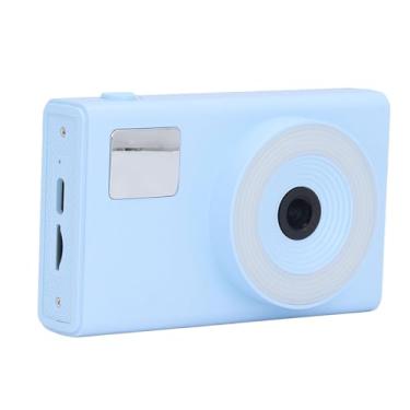 Imagem de Câmera de Selfie Compacta, Câmera Digital de Zoom Digital 16x, Tela de 2,4 Polegadas, 48mp 128g Expansível 4K UHD para Iniciantes (Azul)