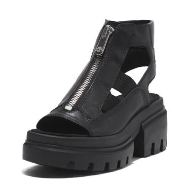 Imagem de Timberland Sandália Gladiadora Everleigh Feminina, Preto, 6.5