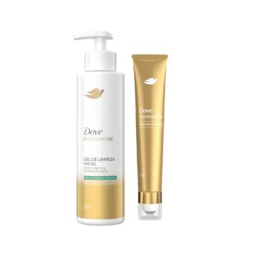 Imagem de Kit Dove Regenerative Gel de Limpeza Facial Pele Oleosa e Acneica 300ml + Sérum Antiolheiras 15ml