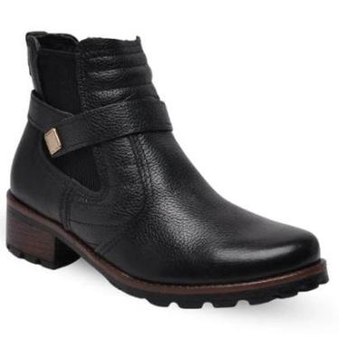 Imagem de Bota Pegada Feminina Preto e Terracota Ref:281412-Feminino
