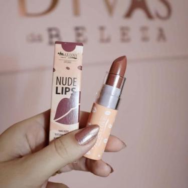 Imagem de Batom nude lips max love - MAQUIAGEM VARIADAS, NUDE-451, UN