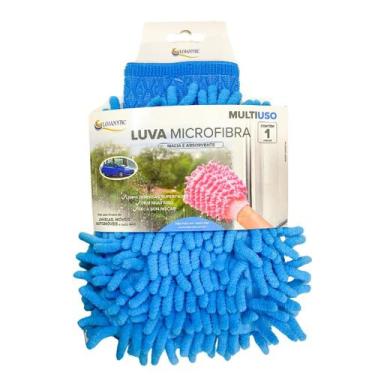 Imagem de Luva de Microfibra para Limpeza de Carros, Móveis e Outras Superfícies