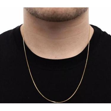 Imagem de Colar Banhado Ouro 10 mil Tojoia18k - Cordão 70cm