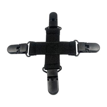 Imagem de DimyFew Lençol de lençol de lençóis Manter lençóis/edredom/tampas/cobertores de emaranhamento de torcer na lavadora na lavadora ou secadora robusta, Preto