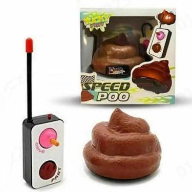 Imagem de Carro de Cocô com Controle Remoto - Brinquedo Hilarante para Crianças,