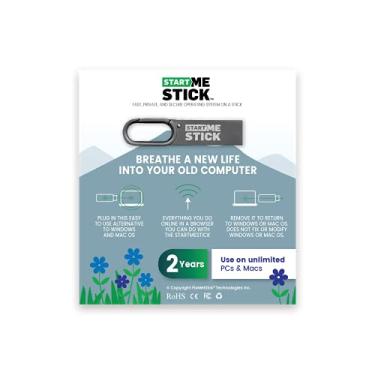 Imagem de StartMeStick - Dê uma nova vida ao seu computador antigo, sistema operacional de plugue, uso ilimitado em PCs e Macs ilimitados por 2 anos