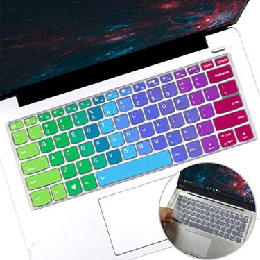 Imagem de Pacote com 2 capas de teclado para Lenovo Yoga C940 C740 35.6 cm, Yoga C930 930 920 35.3 cm, Lenovo Flex 14 35.6 cm, Yoga 720 720S 730 33.8 cm, Yoga 730 39.6 cm, Yoga 720 31.8 cm cm, Lenovo Yoga 60